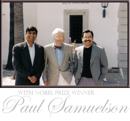 With Nobel Prize Winner Paul Samuelson